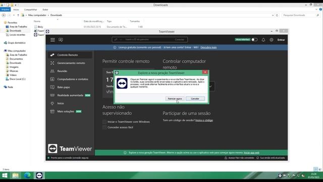 Teamviewer How can I use the old interface now! classic interface! Teamviewer Interface classico! смотреть онлайн