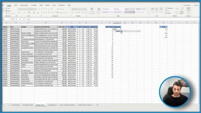 How to calculate Prep Fees - Excel tips Amazon WS and OA sellers MUST know смотреть онлайн