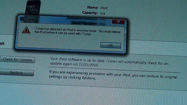 how to put ipod touch in and out of recovery mode смотреть онлайн