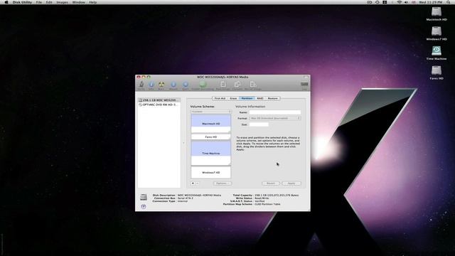 how to partition divide hard drive in mac os x смотреть онлайн