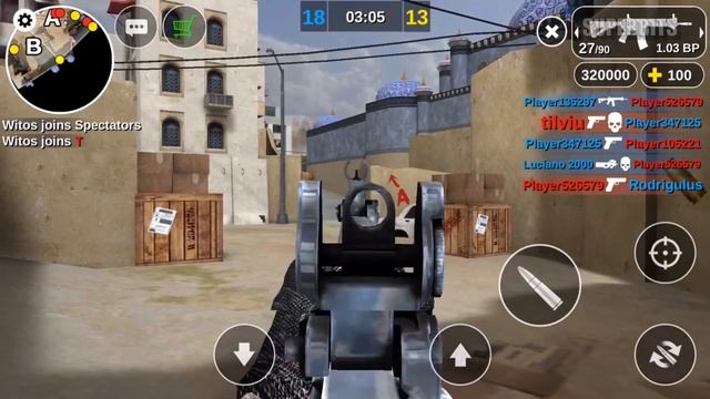 TOP 10 FPS OFFLINE com BOTs para ANDROID 2020 #3 смотреть онлайн