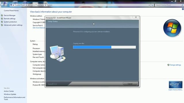 How to Install Primavera P6 6.0 in Windows 7 64-Bit смотреть онлайн