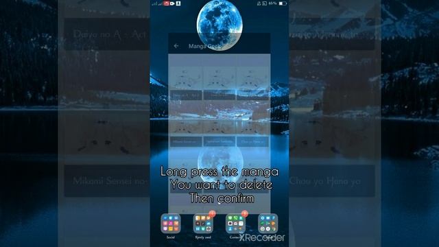 How to delete chapters and manga in manga geek and manga searcher app. смотреть онлайн
