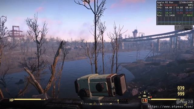 Fallout 4 on M2 Max. 100+ hours with no crashes! смотреть онлайн