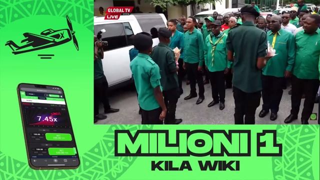 AMOS MAKALLA - JOKATE na ALLY HAPI WALIVYOPIGIWA SALUTI WAKIPOKELEWA CCM BAADA ya KUAPISHWA... смотреть онлайн