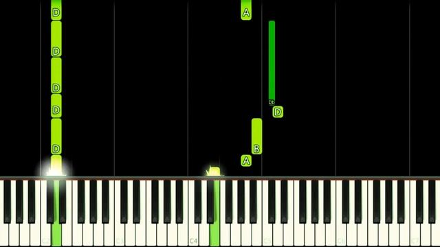 FRUIT NINJA THEME - EASY Piano Tutorial смотреть онлайн