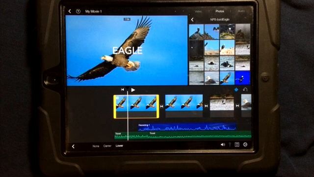 How to add titles in iMovie for the iPad смотреть онлайн