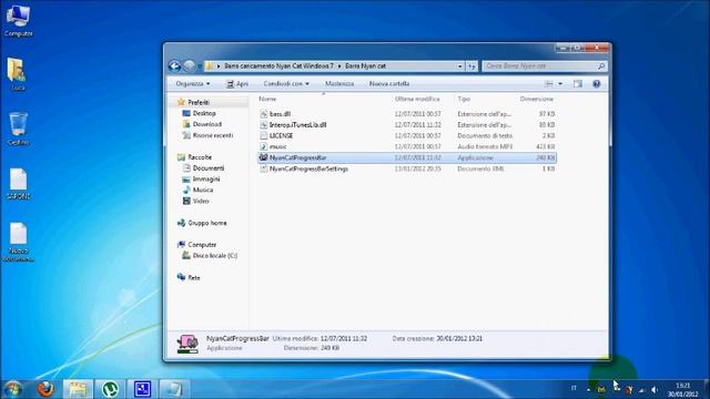 [TUTORIAL] Scaricare barra progresso di Nyan Cat per Windows 7 смотреть онлайн