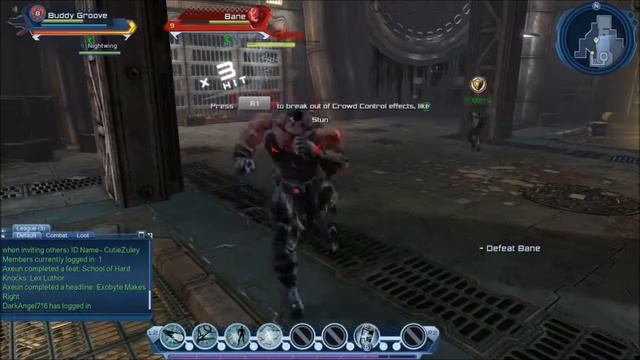 DC Universe Online - Bane Fight with Nightwing смотреть онлайн