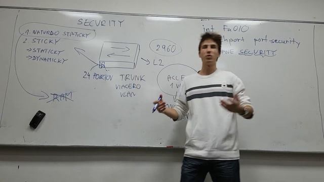 Switchport Port Security смотреть онлайн
