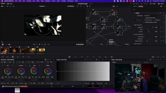 Davinci Resolve's INSANE New Relight Tool | Color Grading Tutorial | Davinci Resolve 18.5 смотреть онлайн