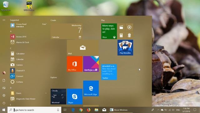 We are getting closer to Windows 10 version 1803 answering a few questions смотреть онлайн