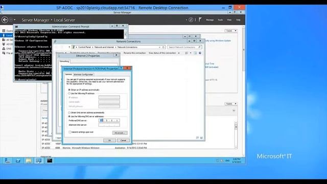 Building a SharePoint 2010 Pop up Lab in Windows Azure смотреть онлайн