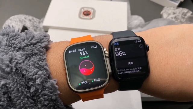 IWO Ultra 3 vs Apple Watch, comparativo batimentos cardíacos. смотреть онлайн