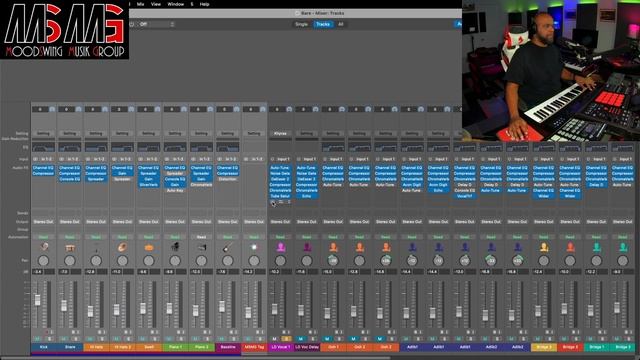 Logic Pro X | How I process vocals to sit in the mix using смотреть онлайн