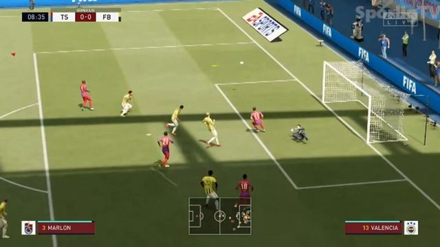 Trabzonspor Fenerbahçe maçı FIFA21 смотреть онлайн