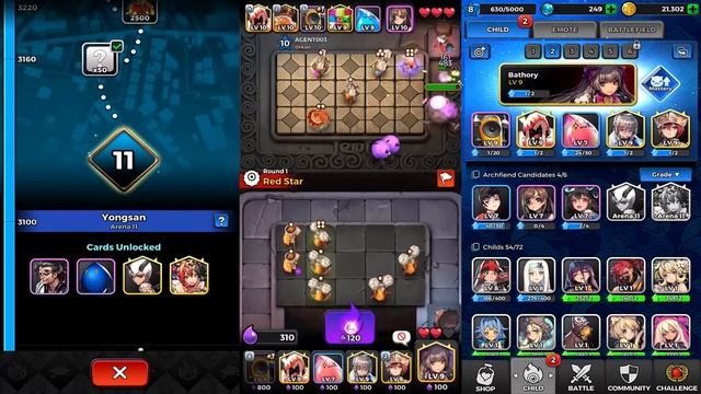 Defense War: Destiny Child | F2P: Road to League Play | To 3,547 Crowns | Part 19 смотреть онлайн
