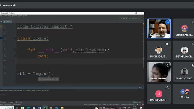 Primera clase de Tkinter смотреть онлайн