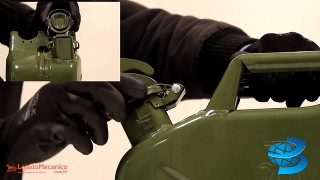 Galão de Metal para Gasolina 20L - BREMEN смотреть онлайн