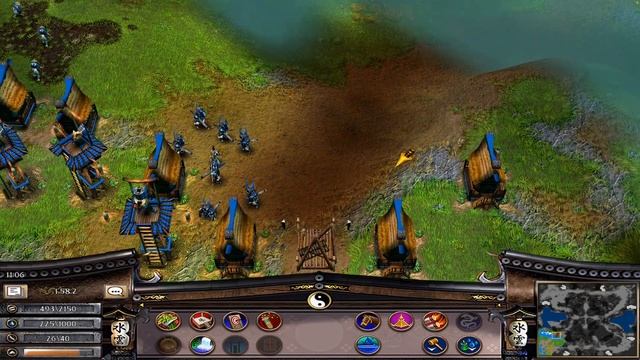 Battle Realms: Zen Edition. Flathill Forest (2). Dragon. смотреть онлайн