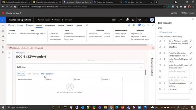 Regression Suite Automation Tool (RSAT) for Finance and Operations смотреть онлайн
