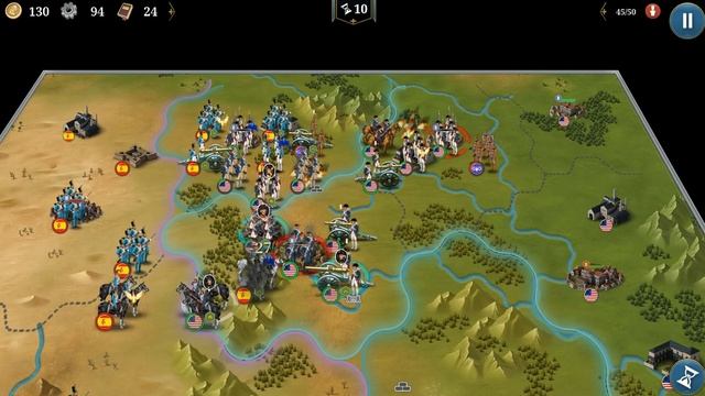 European War 6: 1804 Walkthrough - Declaration Of Independence: Westward Movement