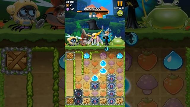 Best fiends level 496 walkthrough ios android gameplay HD смотреть онлайн