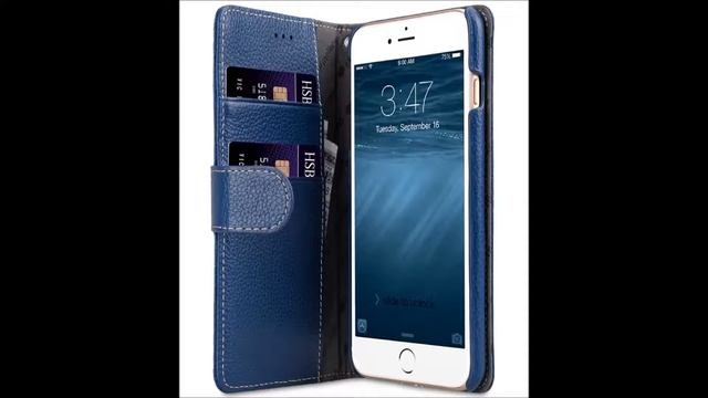 Melkco Premium Leather Case for Apple iPhone 7 Plus (5.5") - Wallet Book Type (Dark Blue LC) смотреть онлайн