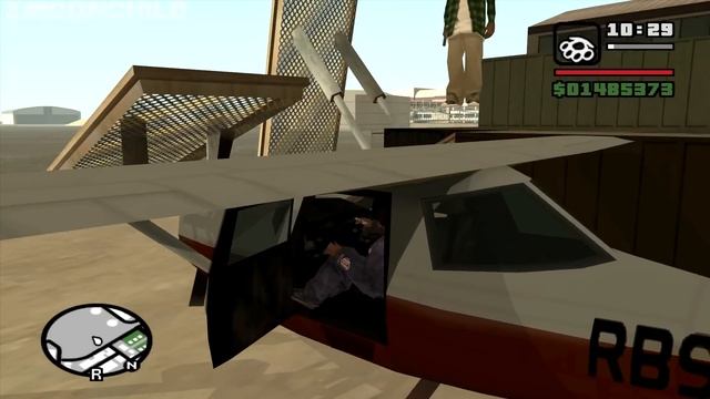 How far can you fly with a Homie standing on the wing? GTA San Andreas - video #2 смотреть онлайн