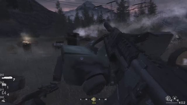 Call of Duty 4: Modern Warfare [PC] [Mission 4: Blackout] смотреть онлайн