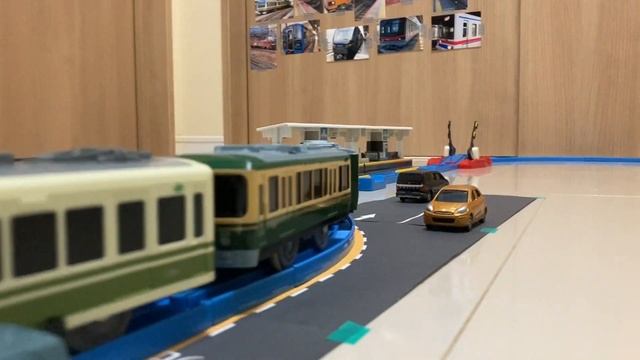 【プラレール】江ノ電腰越駅を再現してみた　＃９ смотреть онлайн