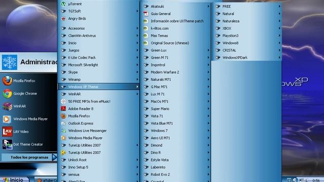 Pack de temas para Windows XP смотреть онлайн
