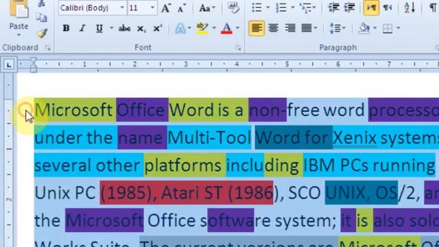 Lesson 13 Text Hightight Font Color Microsoft Office Word 2007 2010 Free Tutorial Urdu Hindi Vid смотреть онлайн