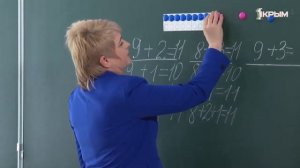 1 класс  математика  сложение вида +2, +3