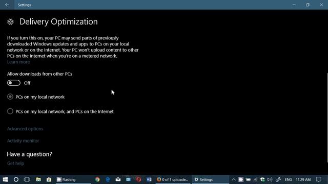 Windows 10 Fall Creators update tips and tricks Delivery of your Windows updates settings смотреть онлайн