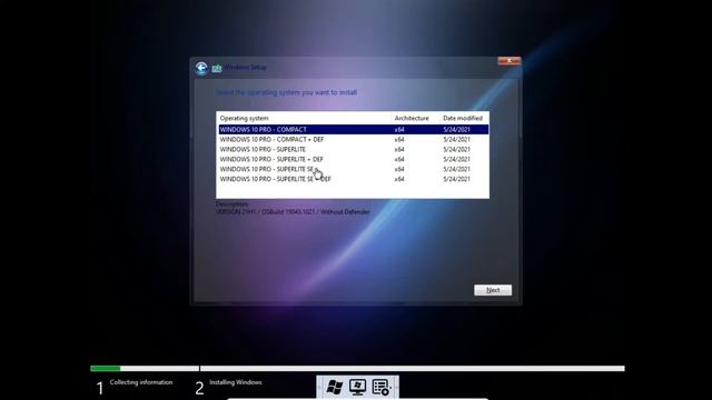 WINDOWS 10 21H1 PRO LITE - GHOST SPECTRE смотреть онлайн