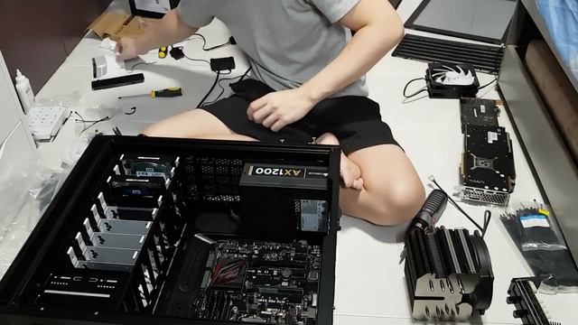 From Corsair 540 to Fractal Design Define R5 Time Lapse Build смотреть онлайн