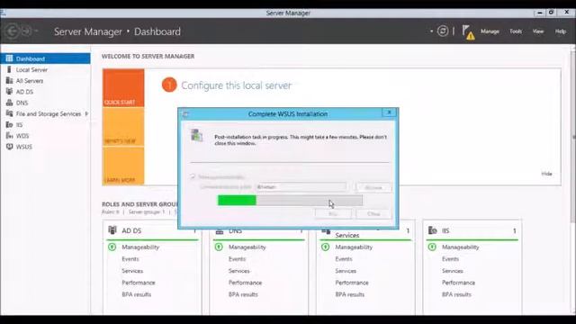 Windows Server 2012'de WSUS 4.0 Kurulumu смотреть онлайн