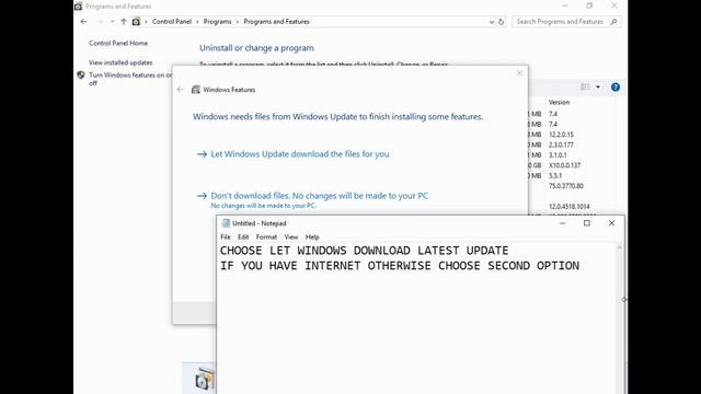 How to install .NET Framework 3.5 on Windows 10, Windows 8.1, and Windows 8 смотреть онлайн