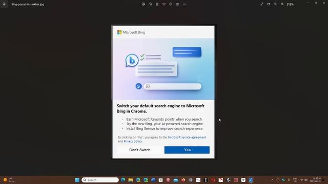 Windows 10 11 Microsoft will stop displaying annoying Bing pop up смотреть онлайн