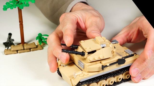 Sluban WW II M38 - B0691 (Small Tank)