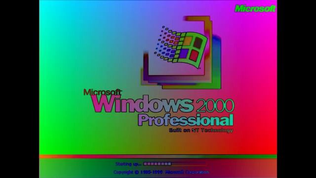 Windows 2000 Startup eEffects (Sponsored by Preview 2 Effects) смотреть онлайн