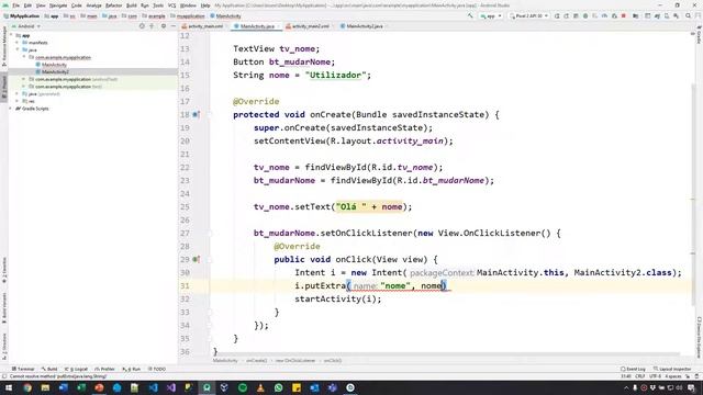 Android Studio 4.0.1 - #19 - Activity com Result, como devolver valores a Activity principal смотреть онлайн