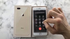 iPhone 8+ Incoming call