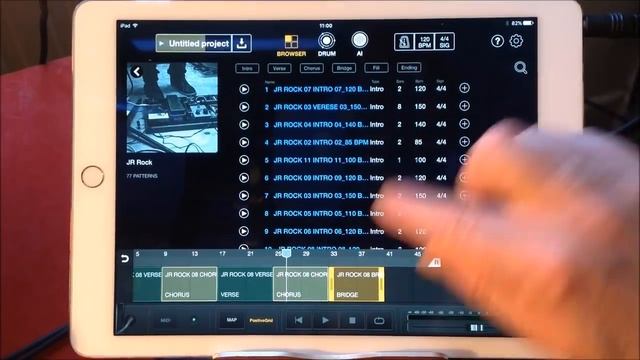 X Drummer by Positive Grid Demo & Tutorial for the iPad смотреть онлайн