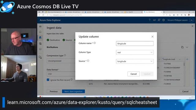 Azure Cosmos DB to Azure Data Explorer Synapse Link - Episode 68 смотреть онлайн
