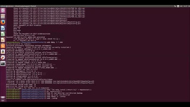 How to install Autodesk Maya 2017 on Ubuntu 17.04 & Ubuntu 16.04 смотреть онлайн