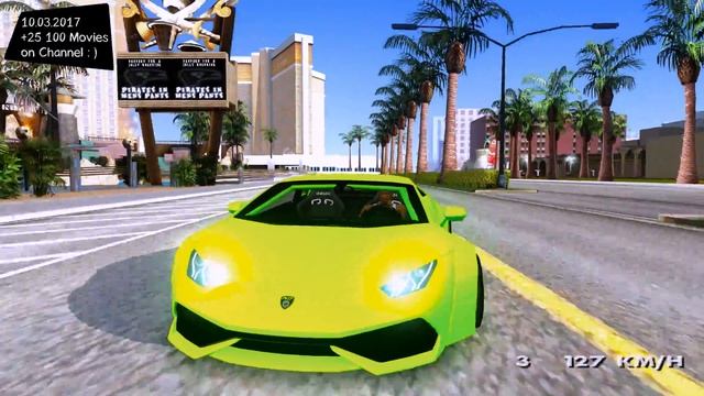 2014 Lamborghini Huracan Rocket Bunny - GTA San Andreas 🔥 4K / 60FPS 🔥 GTX 1080 / 2160p _REVIEW смотреть онлайн