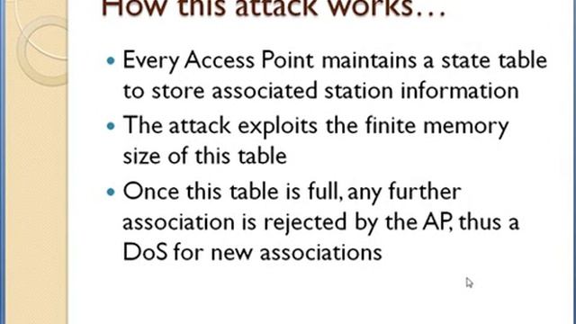 Attacks-on-WiFi-(Authentication-:-Association-Flood) смотреть онлайн