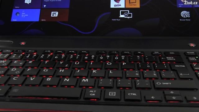 Herní notebook Toshiba Qosmio X870-13D смотреть онлайн